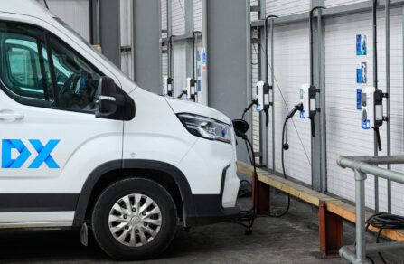 DX Delivery Van Electric Vehicle Charging