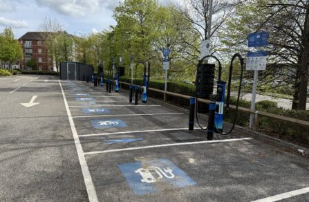 Mer chargers located at Maybird Shopping Park